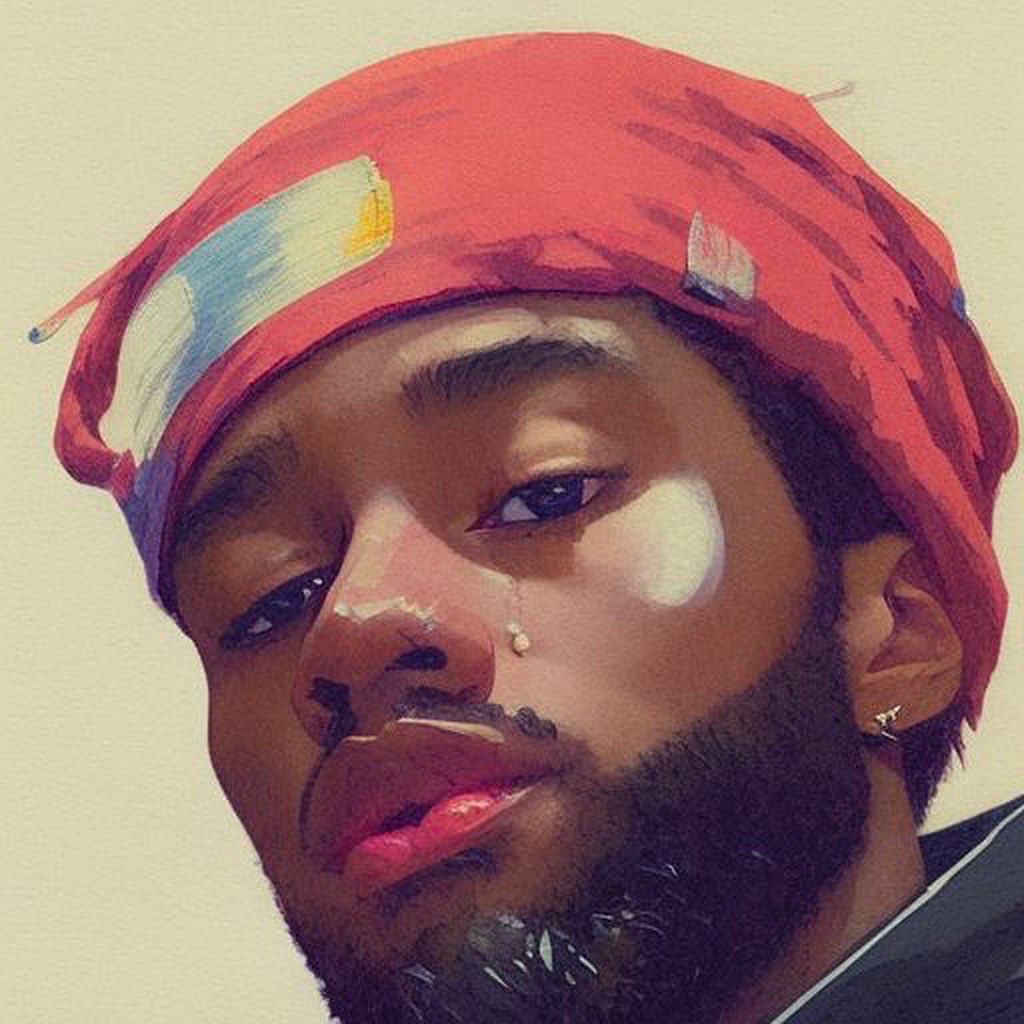 A happy, smiling customer